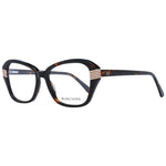 Marciano by Guess Brown Women Glasses Frame, full-rim plastic, rectangle style, with demo lenses, includes branded case.