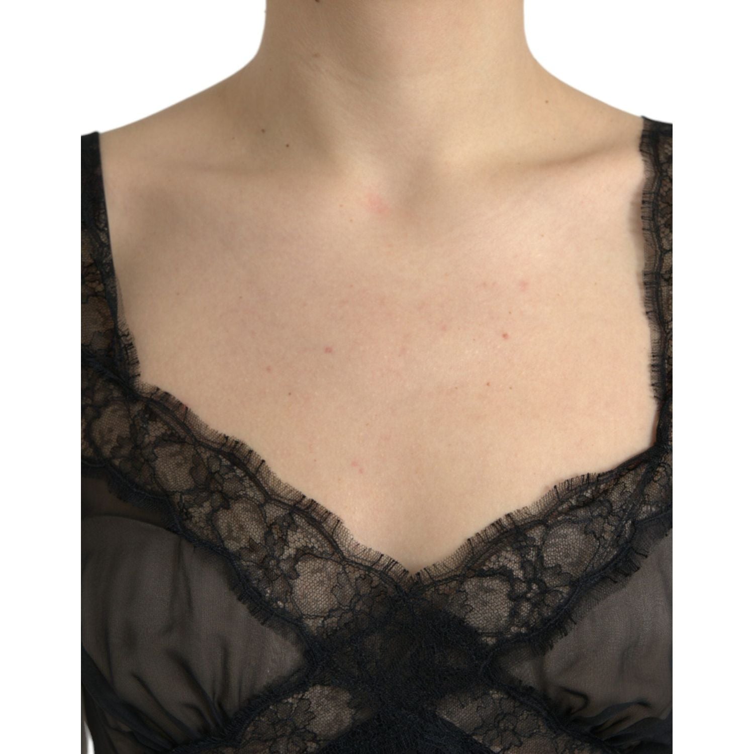 优雅雪纺丝绸混纺迷你连衣裙