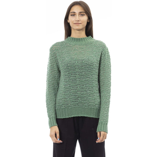 Alpha Studio Sweaters Sweaters Alpha Studio Slate Gray