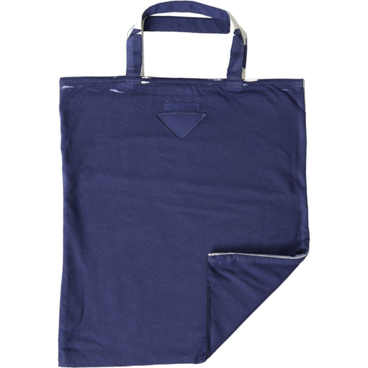 Prada Elegant Blue Tote Bag for Chic Outings Prada Dark Slate Gray
