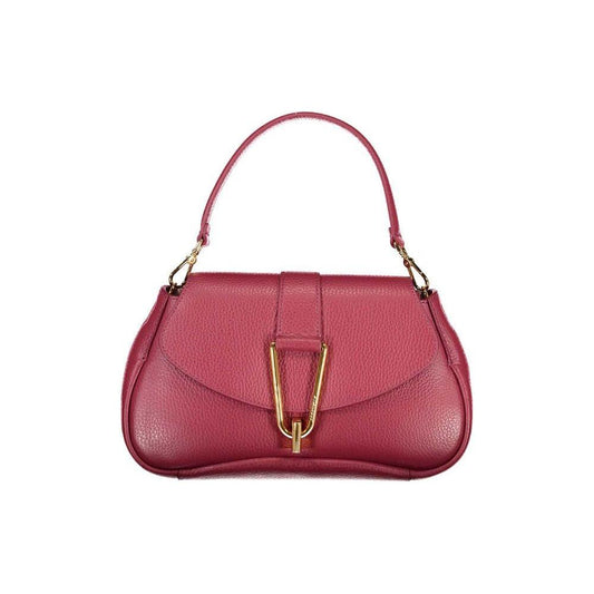 Coccinelle Red Leather Handbag Coccinelle Maroon