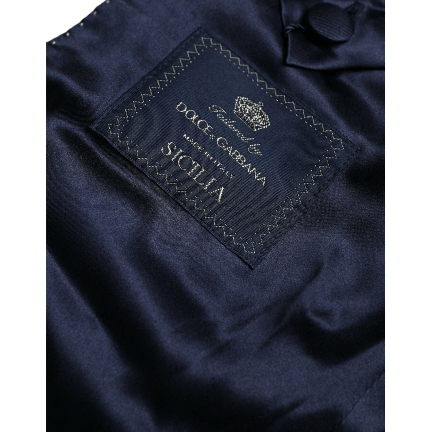 金色 SICILIA 提花单排扣大衣