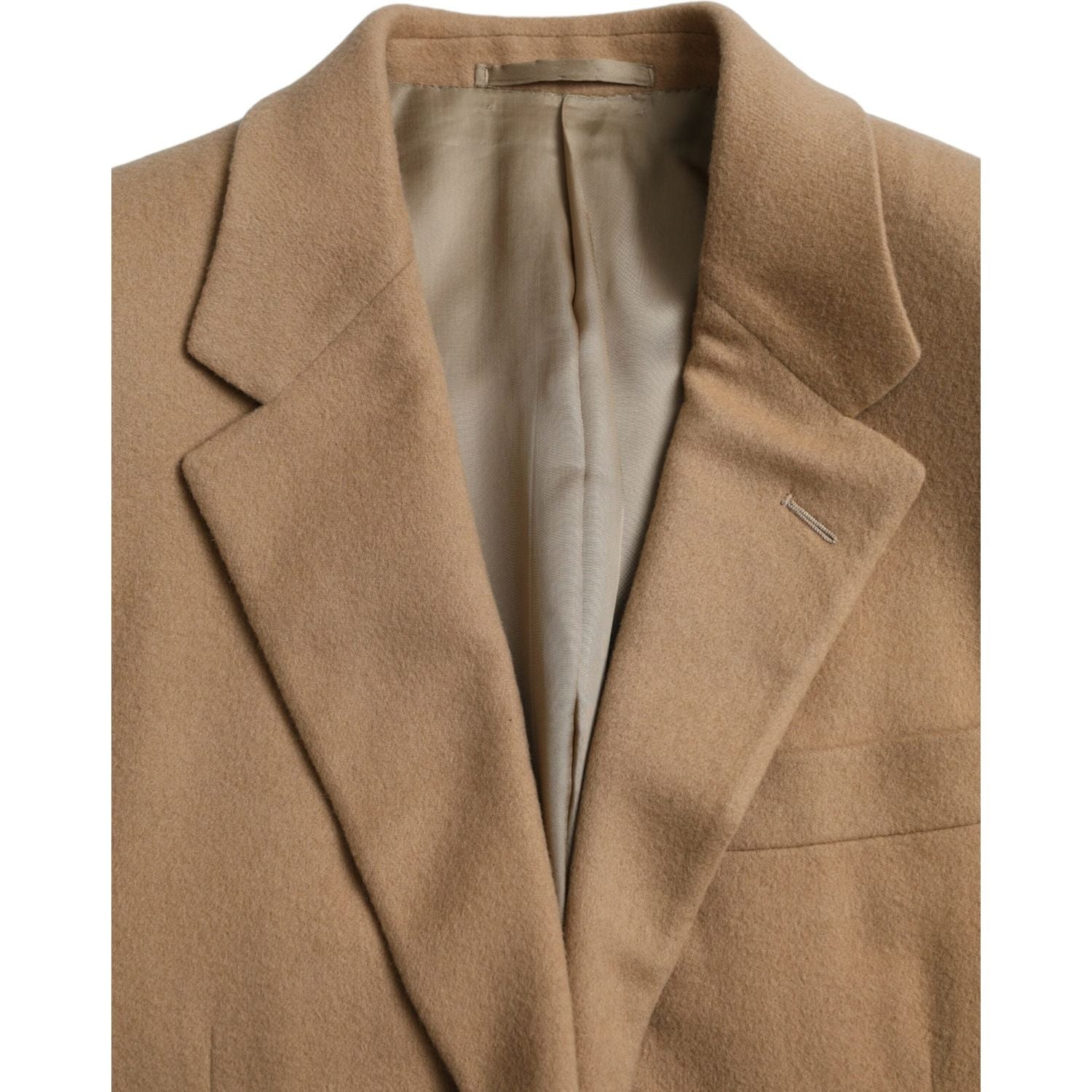 Prada Brown Cashmere 2 Piece Single Breasted Suit