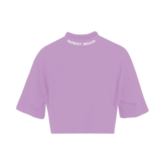 Pharmacy Industry Purple Cotton Tops & T-Shirt Pharmacy Industry Gray