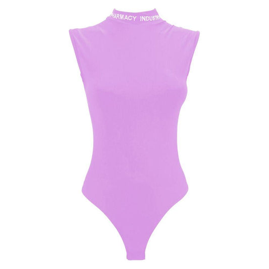 Pharmacy Industry Purple Nylon Tops & T-Shirt Pharmacy Industry Plum