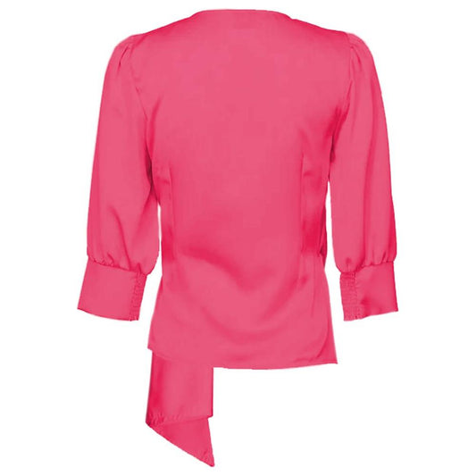 PINKO Fuchsia Polyester Sweater PINKO Pale Violet Red