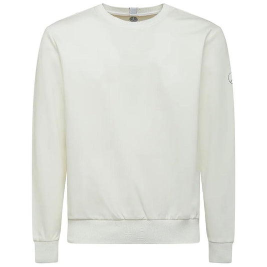 People Of Shibuya White Cotton Men Sweater