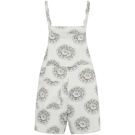 One Teaspoon Chic Denim Shoulder Pad Dress One Teaspoon Light Gray