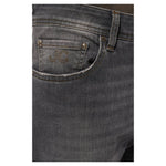 Jacob Cohen Sleek Gray Stretch Cotton Regular Fit Jeans JA-11664-37