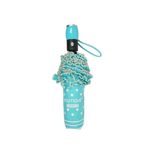Boutique Moschino Blue Polyester Women Umbrella Boutique Moschino Medium Aquamarine