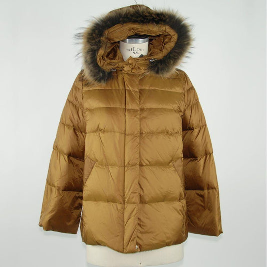 Emilio Romanelli Yellow Polyamide Women Coat Emilio Romanelli Light Gray