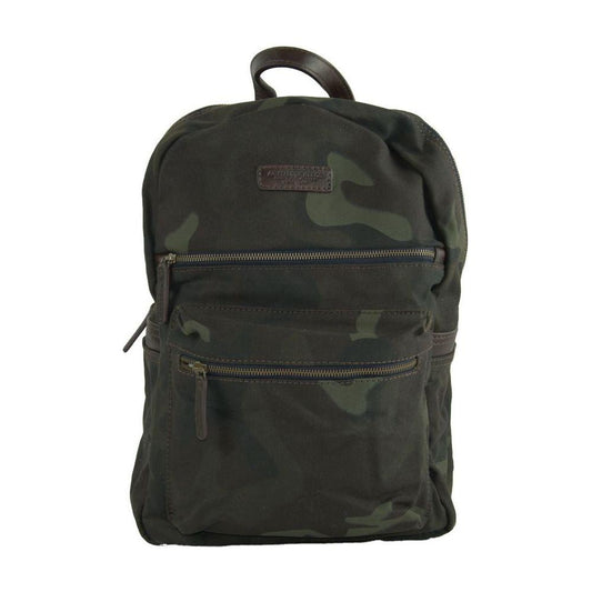 A.G. Spalding & Bros Green Cotton Men Backpack A.G. Spalding & Bros Dark Slate Gray