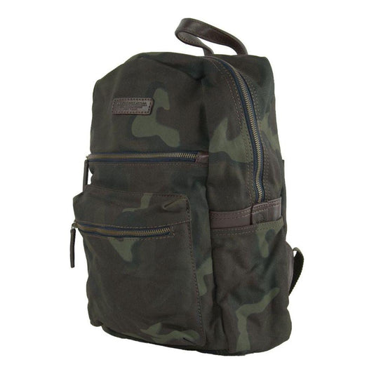 A.G. Spalding & Bros Green Cotton Men Backpack A.G. Spalding & Bros Dark Slate Gray