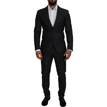 Dsquared² Black Cotton Single Breasted 2 Piece MIAMI Suit 1728,67345645728,Black,Clothing,Dsquared²,IT48 | M,Material: 100% Cotton,Men,Preowned / Defect,Suits & Blazers - Clothing,Suits - Men - Clothing,Two-Piece Suits - Suits & Blazers - Clothing