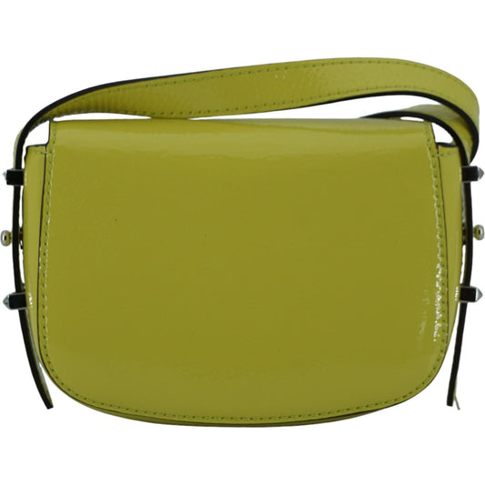Jimmy Choo Lime Yellow Leather Small Shoulder Bag Jimmy Choo Olive Drab