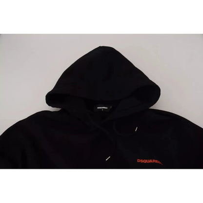 Dsquared² Black Red Cotton Hooded Tie Dye Pullover Sweater 1728,67345645728,Black and Red,Clothing,Dsquared²,Hoodies - Sweaters - Clothing,IT48 | M,Material: 100% Cotton,Men,Preowned / Defect,Sweaters - Clothing,Sweaters - Men - Clothing