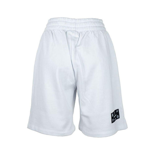 Diego Venturino White Cotton Women's Short Shorts Diego Venturino Lavender