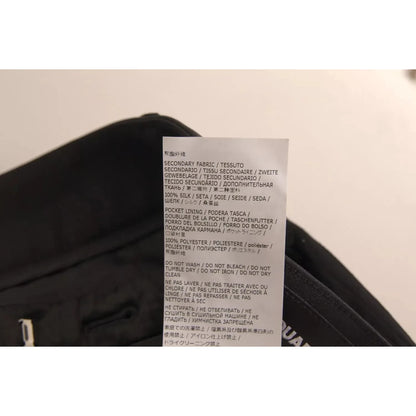 Dsquared² Black Viscose Super Flare High Waist Pants 1728,67345645728,Black,Clothing,Dsquared²,Flared Pants - Pants - Clothing,IT38 | XS,Jeans & Pants - Women - Clothing,Pants - Clothing,Preowned / Defect,Women