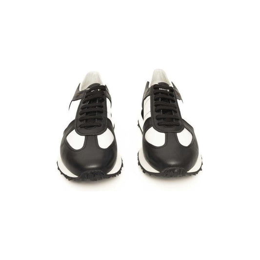 Cerruti 1881 Black Calfskin Men Sneaker Cerruti 1881 Beige