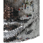 Dolce & Gabbana Silver Sequined Nylon Bucket Hat Men HAT9526-60