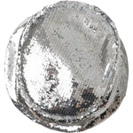 Dolce & Gabbana Silver Sequined Nylon Bucket Hat Men HAT9526-60