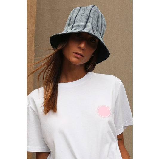 Don The Fuller White Cotton Women T-Shirt Don The Fuller Gray
