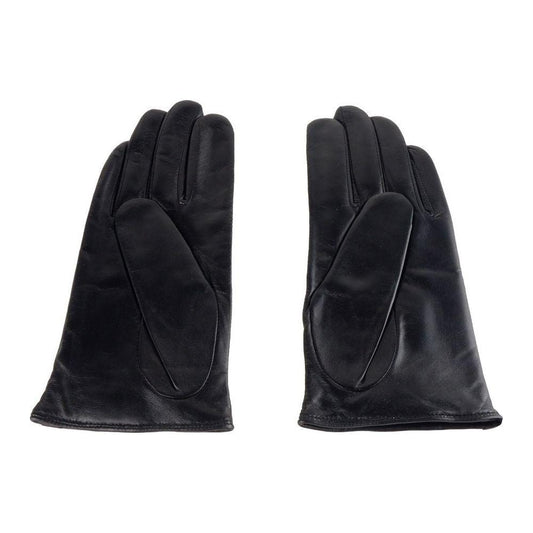 Cavalli Class Blue Lambskin Women Glove Cavalli Class Dark Slate Gray