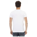 Trussardi Action White Cotton Men's T-Shirt TR-22799-M