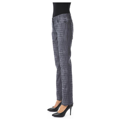 BYBLOS Black Viscose Women's Pants