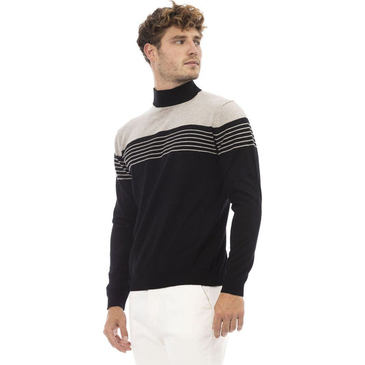Alpha Studio Sweaters Sweaters Alpha Studio Dark Slate Gray