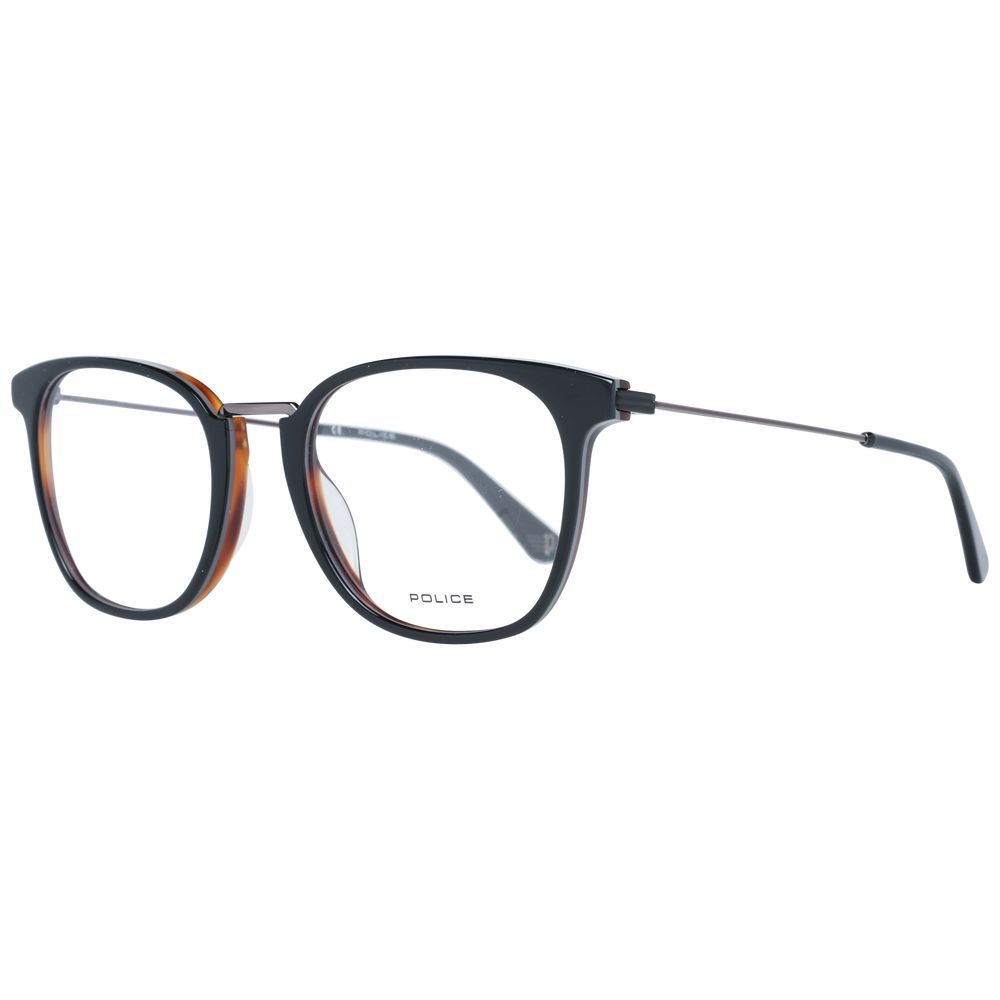 Police Black Men Glasses Frame
