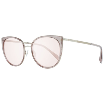 Karen Millen Pink Metal & Plastic Sunglasses