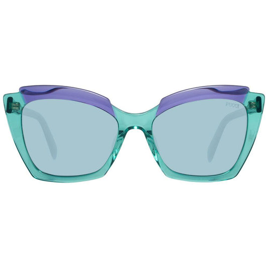 Emilio Pucci Emilio Pucci Green Women Sunglasses PU-1033621 1728,67345776800,Emilio Pucci,Green,New with tags,Sunglasses,Sunglasses for Women - Sunglasses,Women