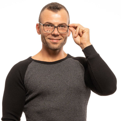 Police Gray Plastic Glasses (Frames)