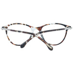Stylish Lozza Brown Women Glasses Frame with full-rim rectangle style and plastic frame material.