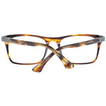 Zadig & Voltaire Brown Men Glasses Frame, full-rim rectangular plastic with 52-18-140 size, includes branded case, demo lenses.