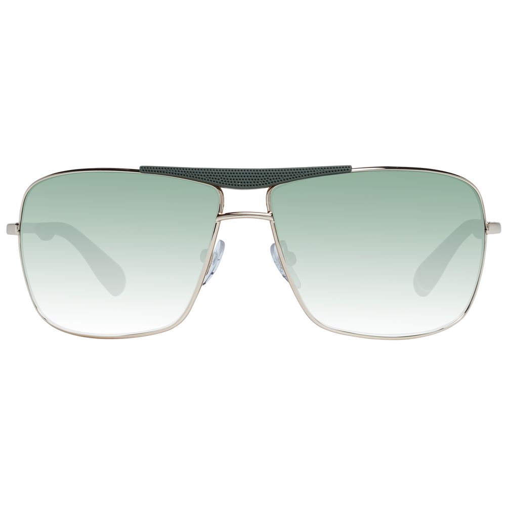 Web Gold Metal Sunglasses