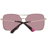 Web Rose Gold Women Sunglass