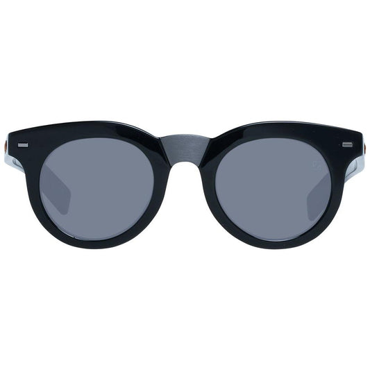 Ermenegildo Zegna Black Men Sunglasses Ermenegildo Zegna Slate Gray