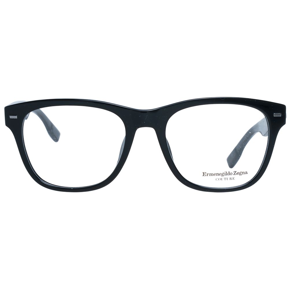 Ermenegildo Zegna Black Plastic Glasses (Frames)