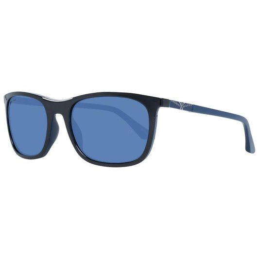 Longines Black Men Sunglasses Longines Steel Blue