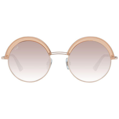 Web Rose Gold Women Sunglass