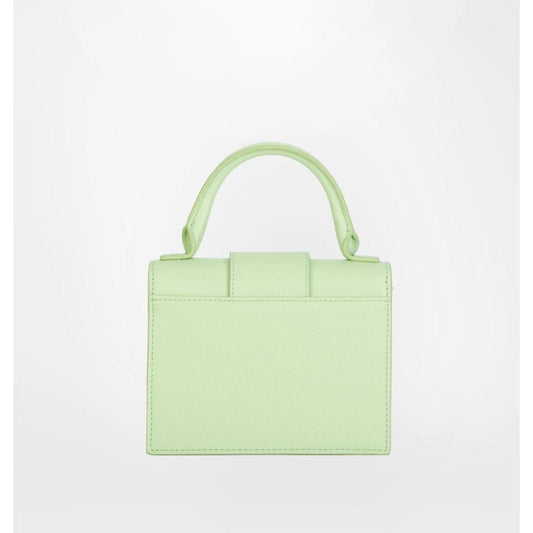 Chiara Ferragni Green Polyester Women Handbag Chiara Ferragni Beige