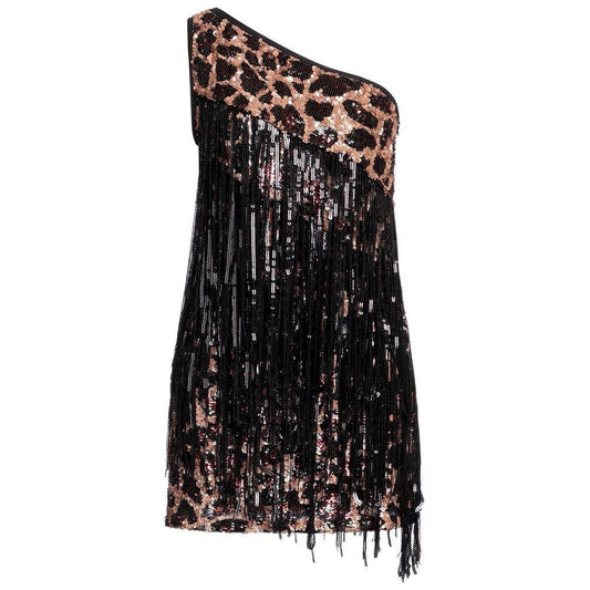 PINKO Brown Polyamide Dress PINKO Black