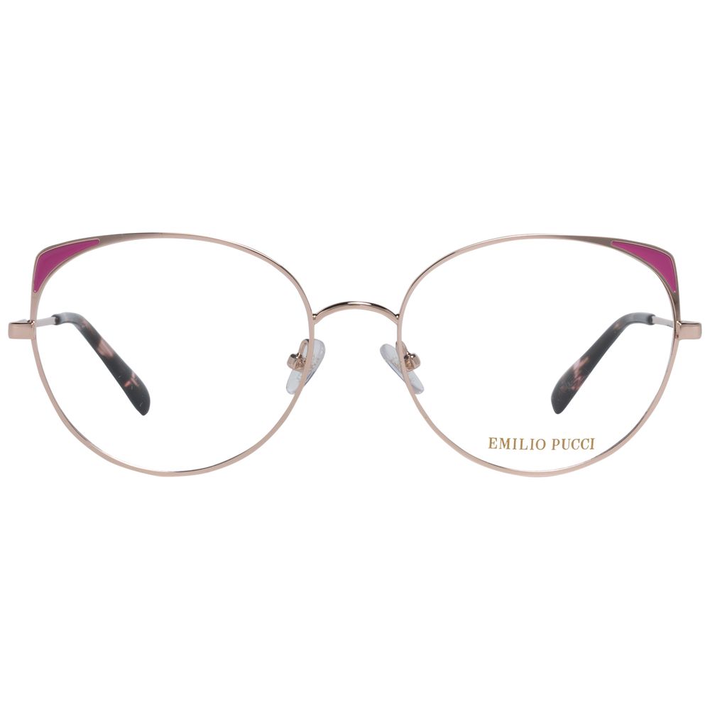 Emilio Pucci Rose Gold Metal Glasses (Frames)