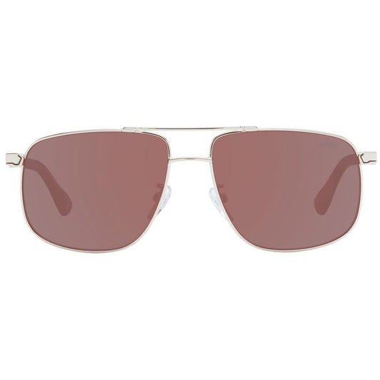 BMW Rose Gold Men Sunglasses BMW Rosy Brown