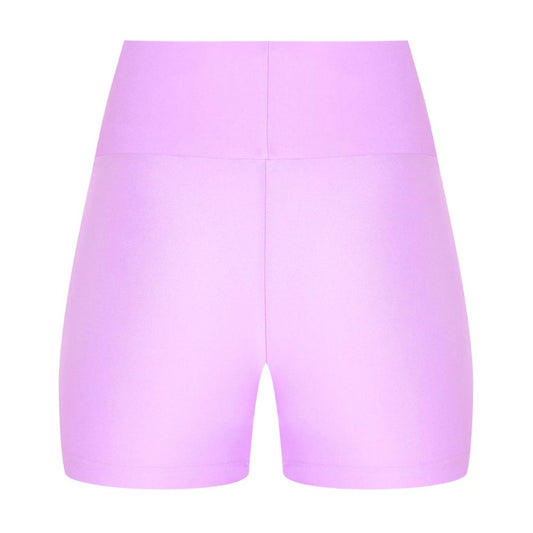 Comme Des Fuckdown Purple Polyester Short Comme Des Fuckdown Thistle