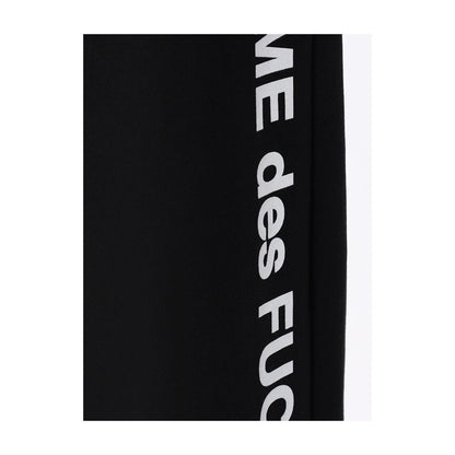 Comme Des Fuckdown Black Cotton Women Pants