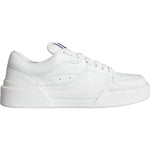 Dolce & Gabbana White Miami Leather Low Top Sneakers Shoes Dolce & Gabbana Lavender
