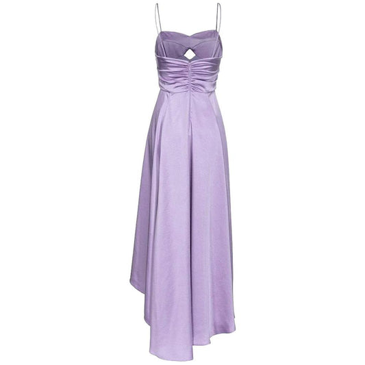 PINKO Purple Polyester Dress PINKO Gray